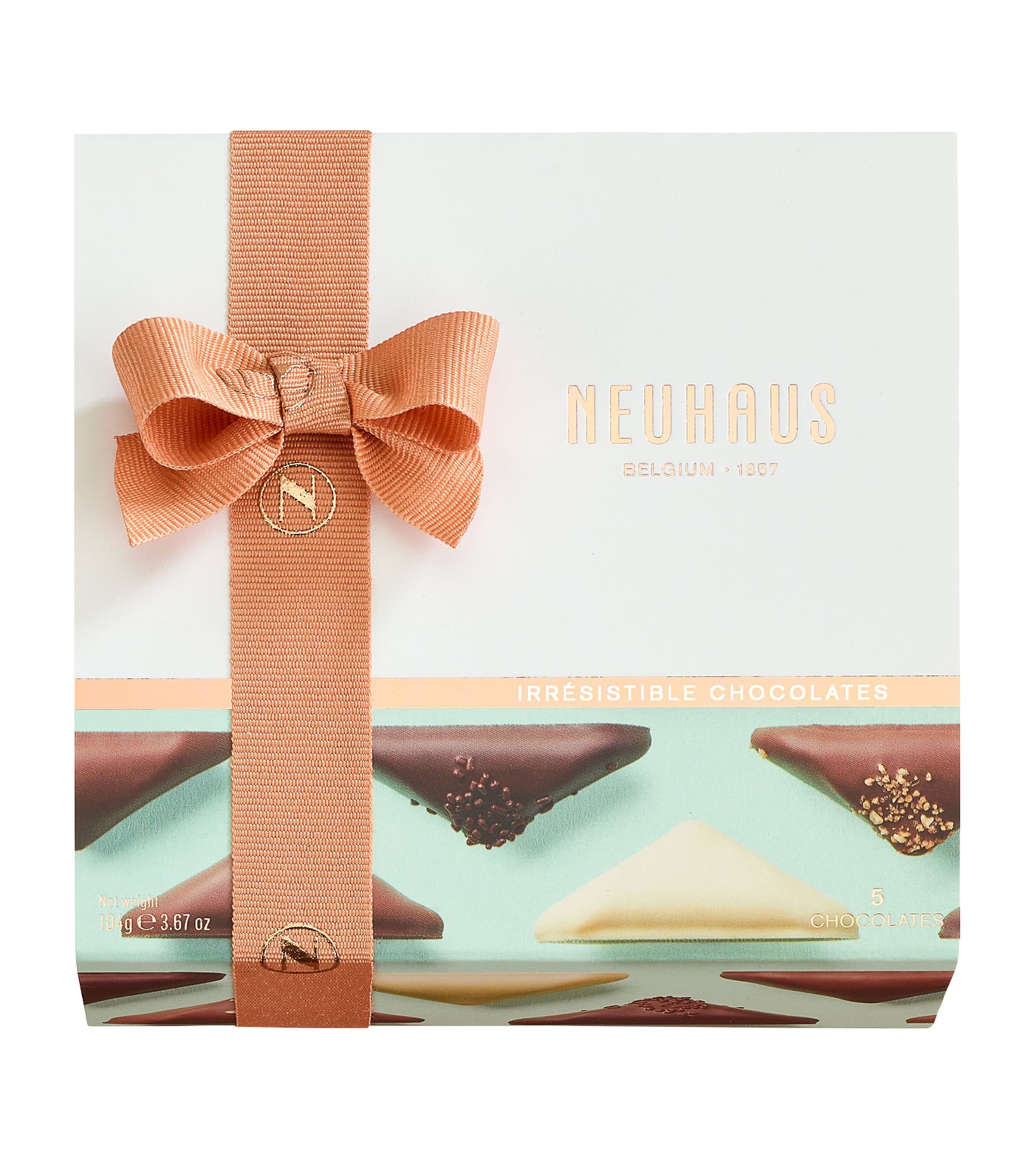 Neuhaus Dark, Milk and White 5-Piece Discovery Selection Box (104g)