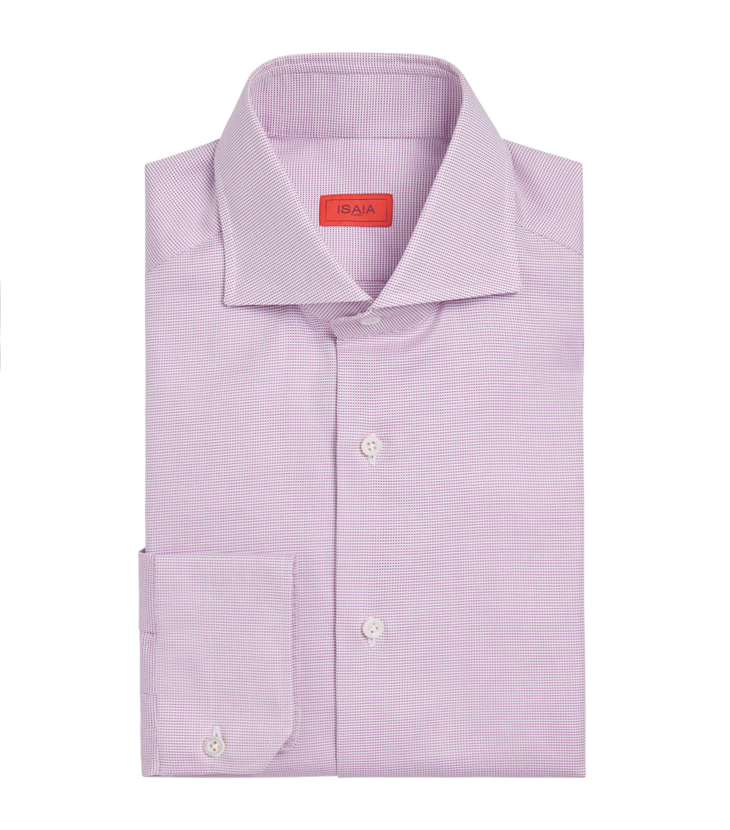 Isaia Mens Cotton Shirt