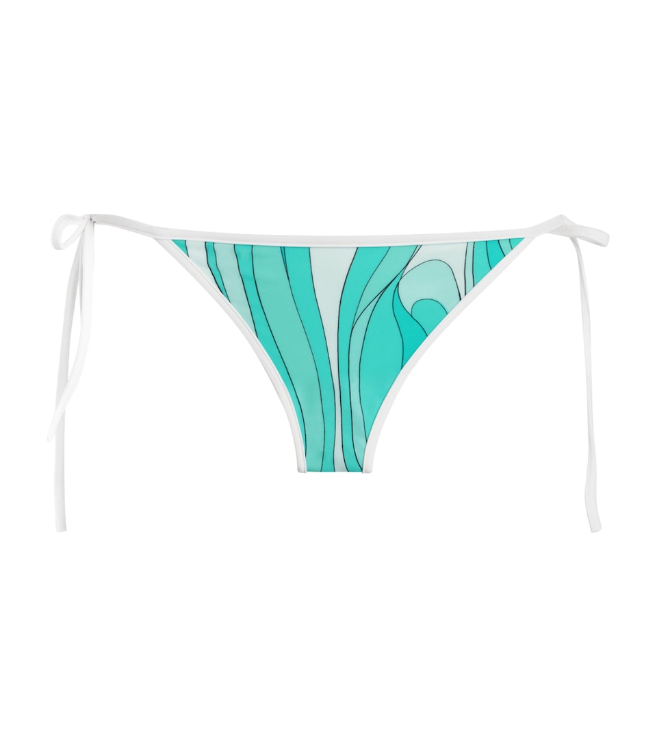 Marmo Print Bikini Bottoms