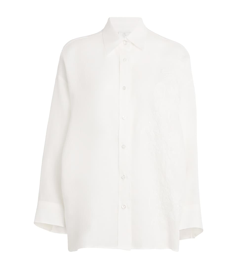 Linen Embroidered Shirt