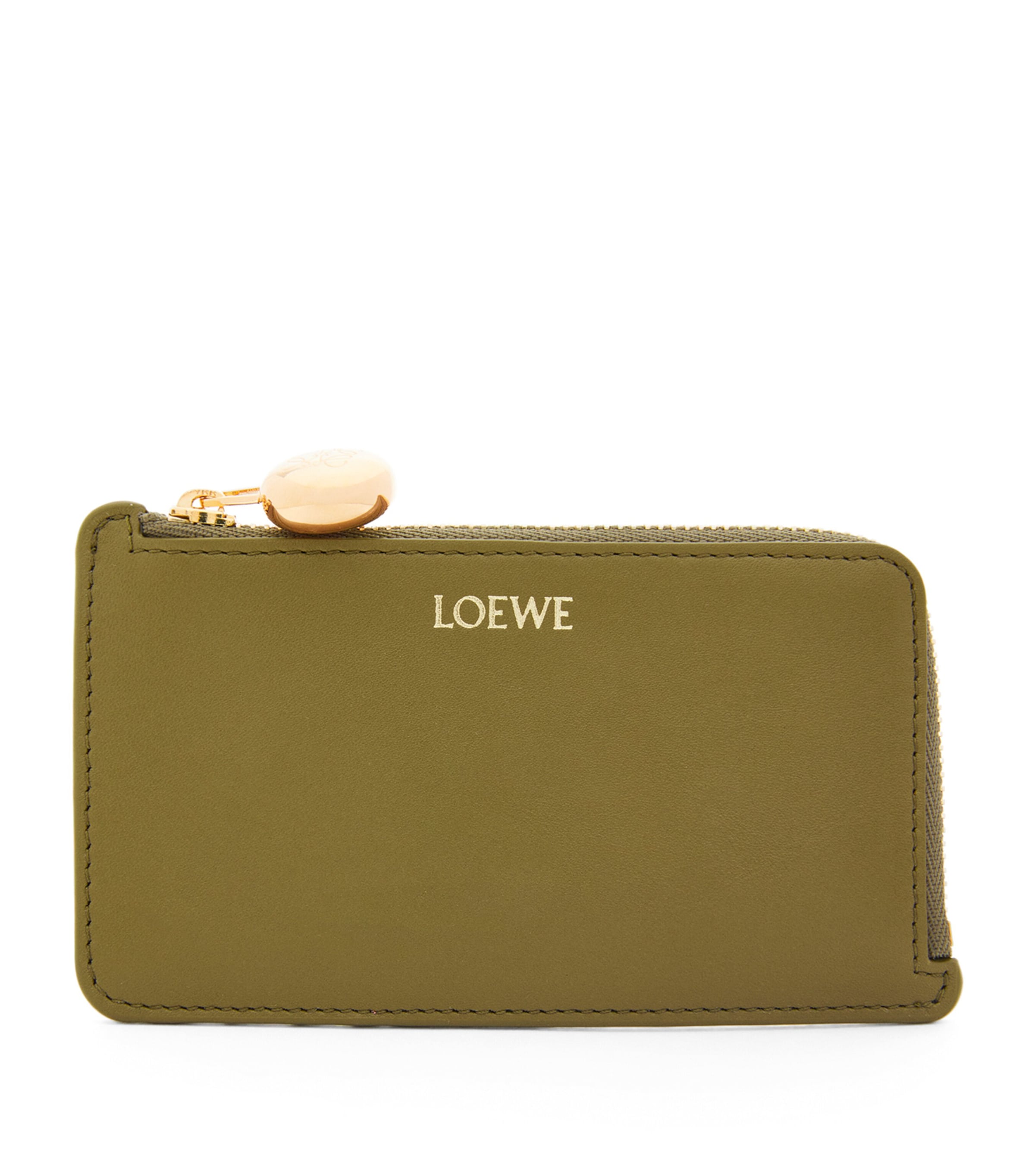 LOEWE Leather Pebble Slider Coin Card Holder | Harrods US