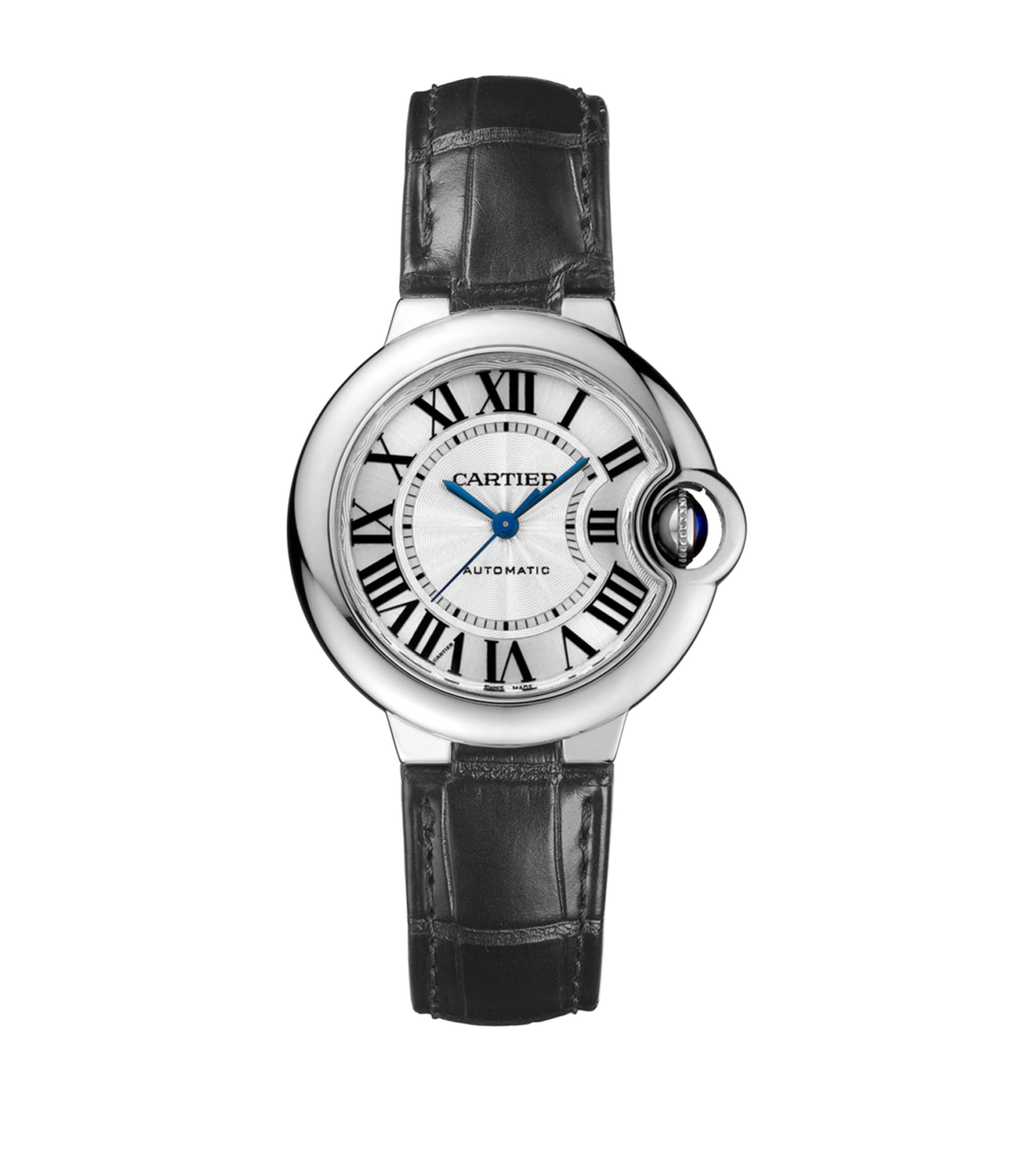 Stainless Steel Ballon Bleu de Cartier Watch 33mm