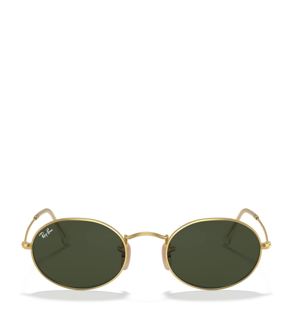 Ray-Ban RB3547 Oval Metal Sunglasses