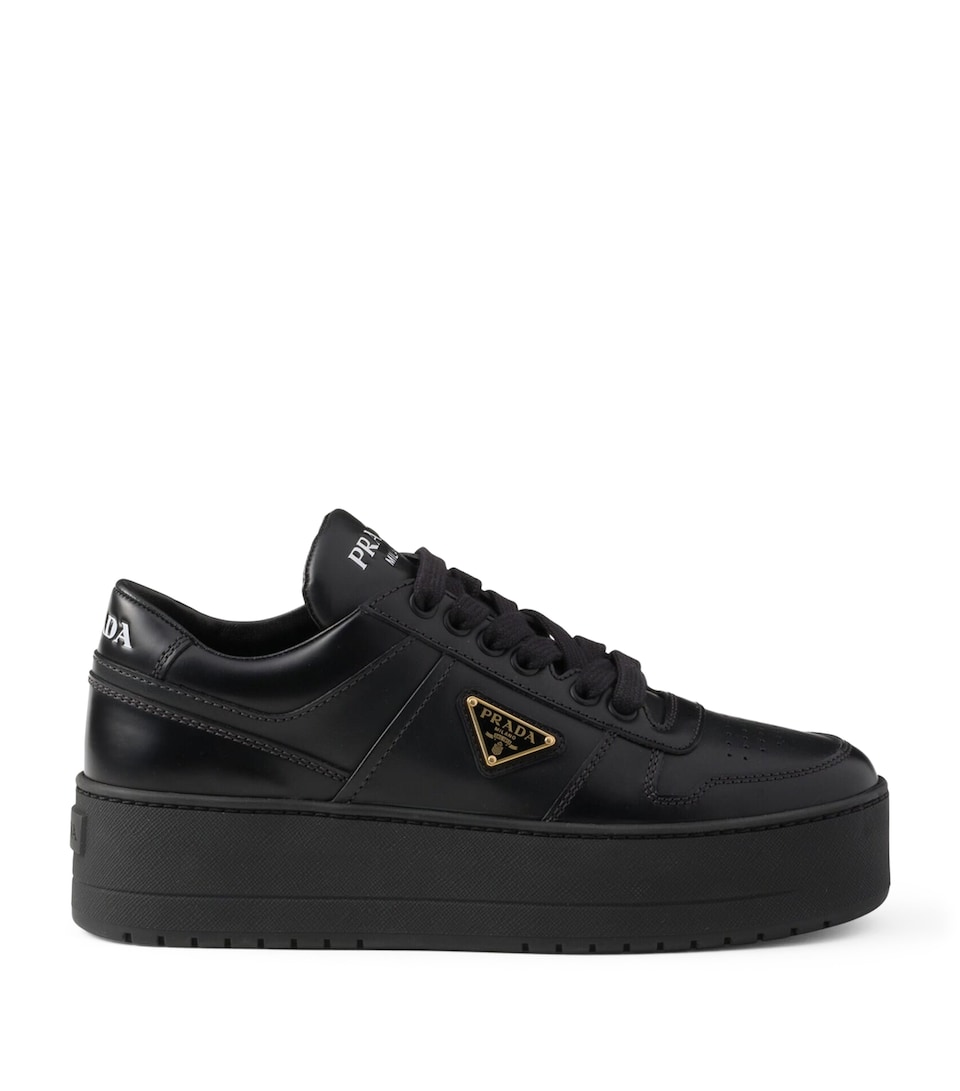 Leather Downtown Bold Sneakers 50