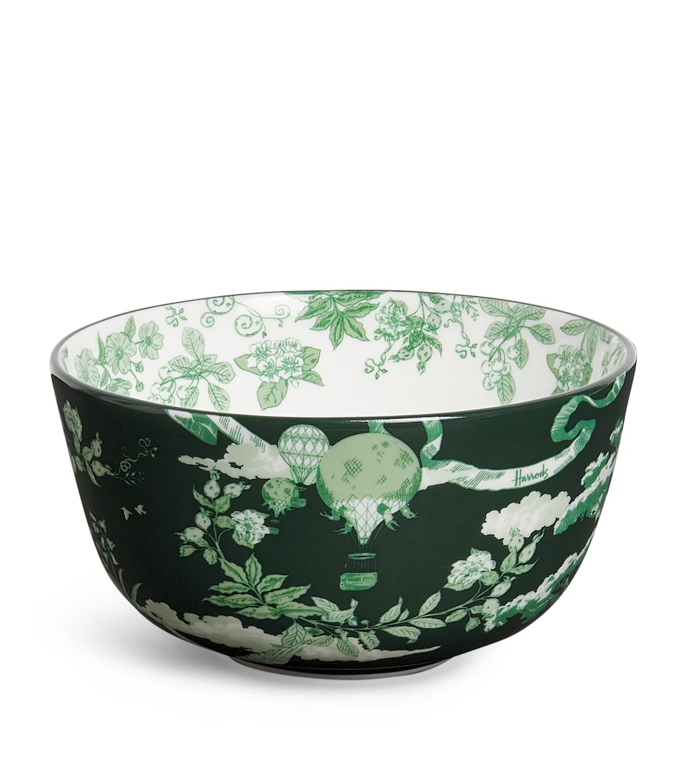 Fine Bone China Toile Bowl (11cm)