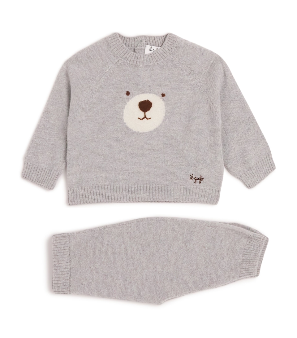 Wool Bear Sweater and Sweatpants Set (6-36 Months)