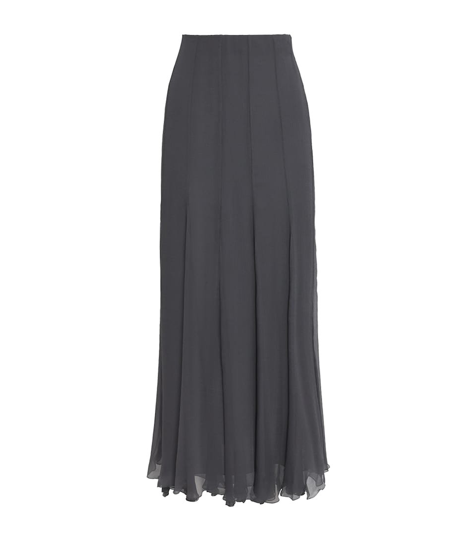 Silk Maxi Skirt