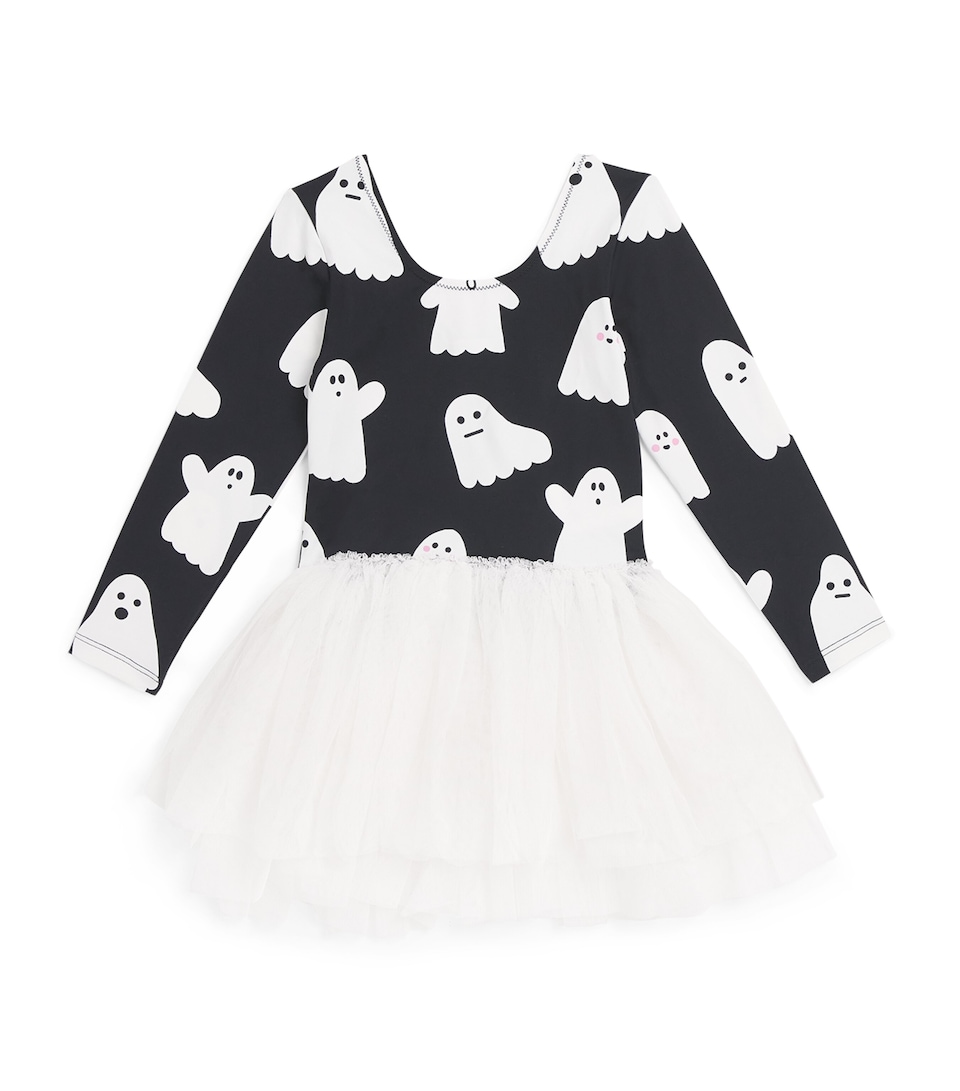 Ghost Print Tutu Dress (3-14+ Years)