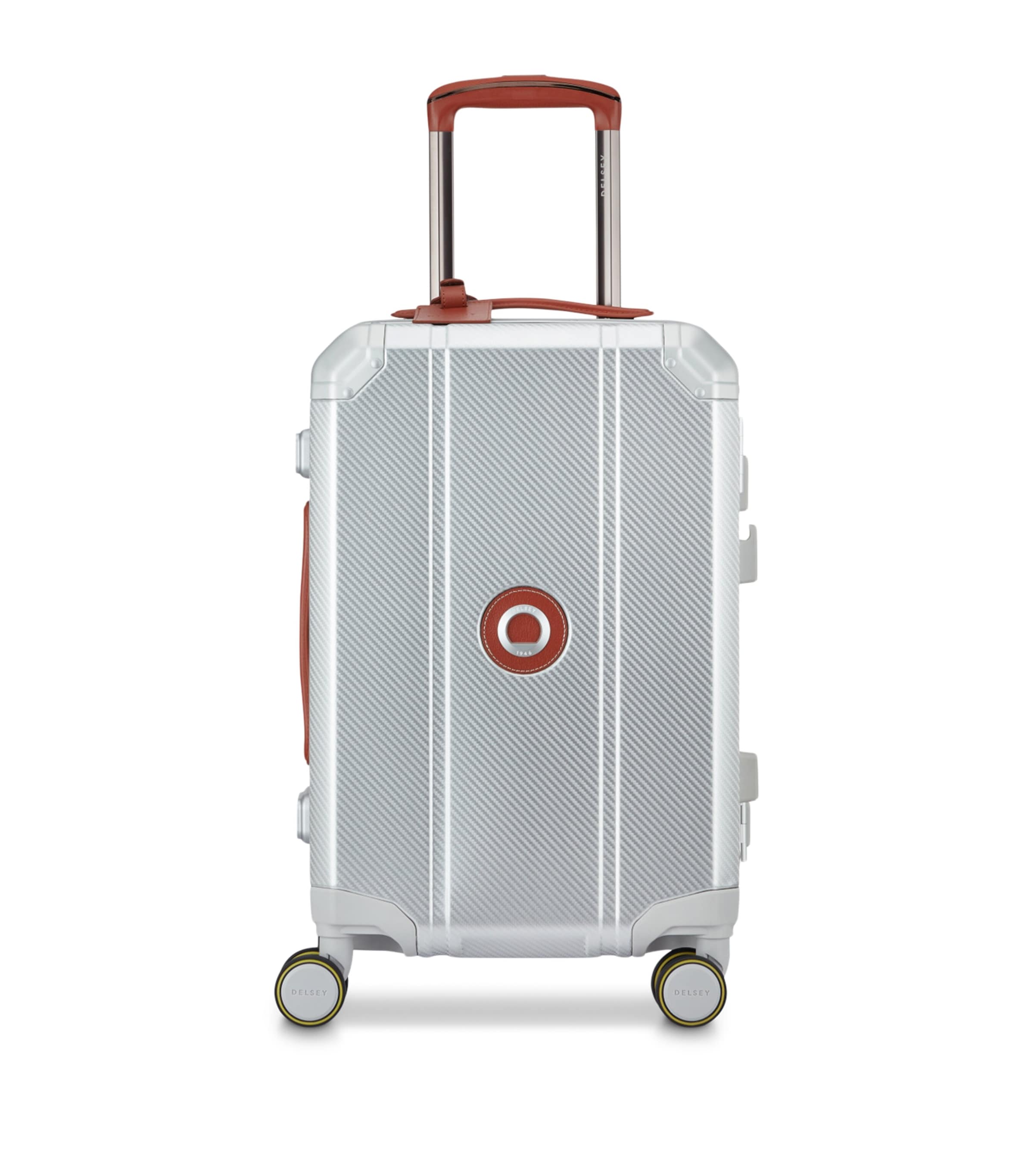 Delsey Alur Cabin Spinner Suitcase (55cm) Silver