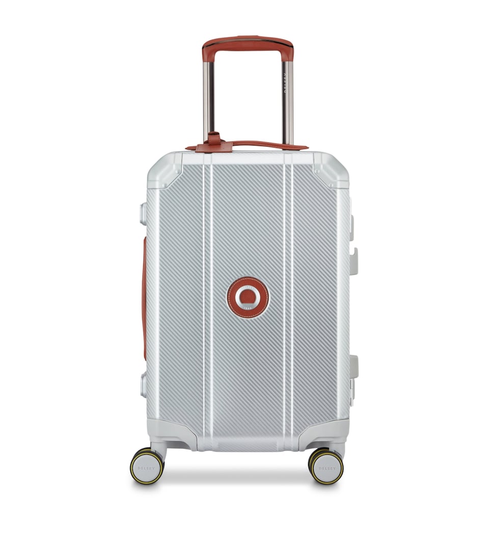 Delsey Alur Cabin Spinner Suitcase (55cm) Silver