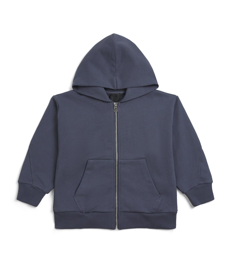 Givenchy Kids Logo Zip-Up Hoodie (4-12 Years) Grey