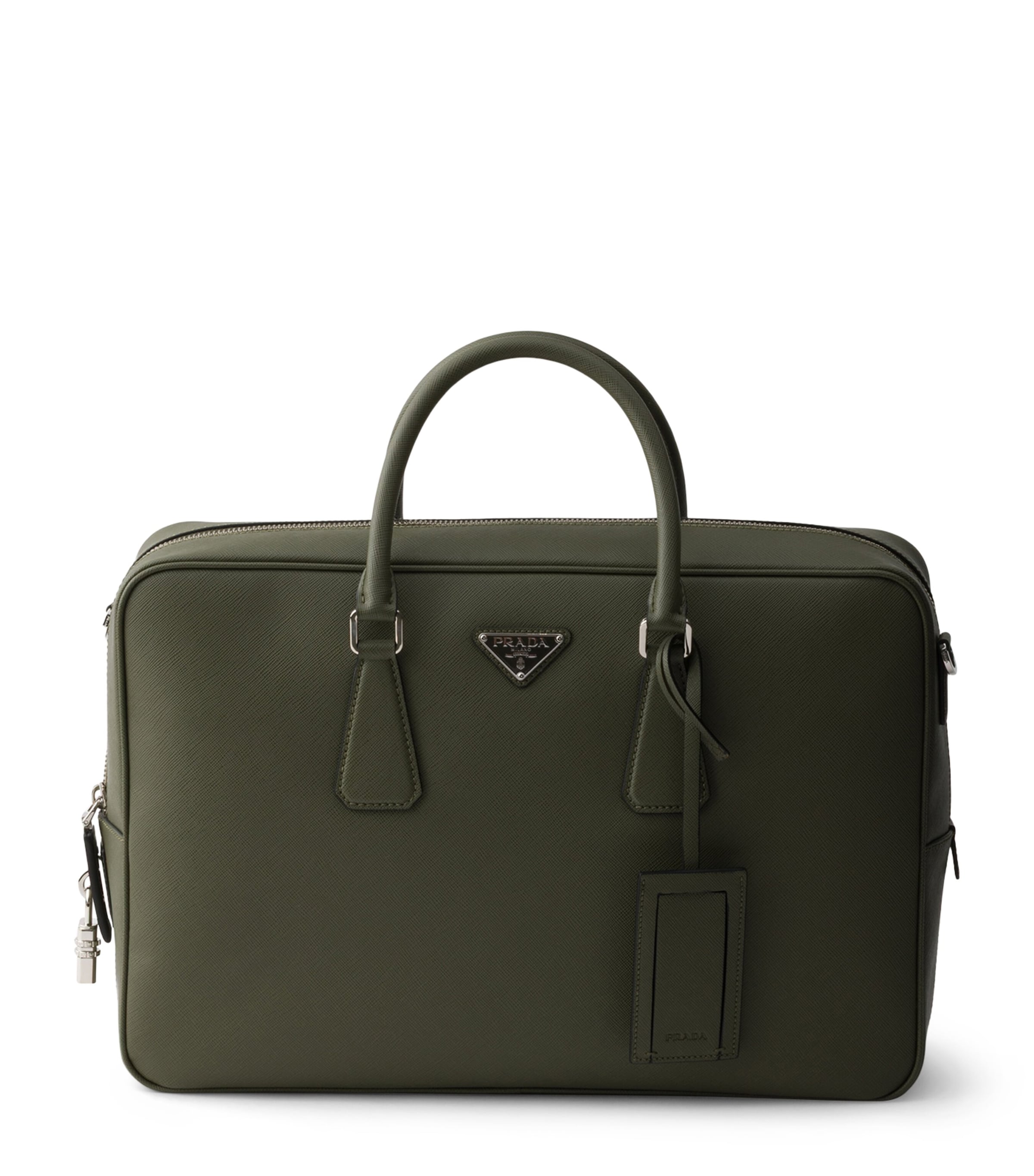 Saffiano Leather Briefcase