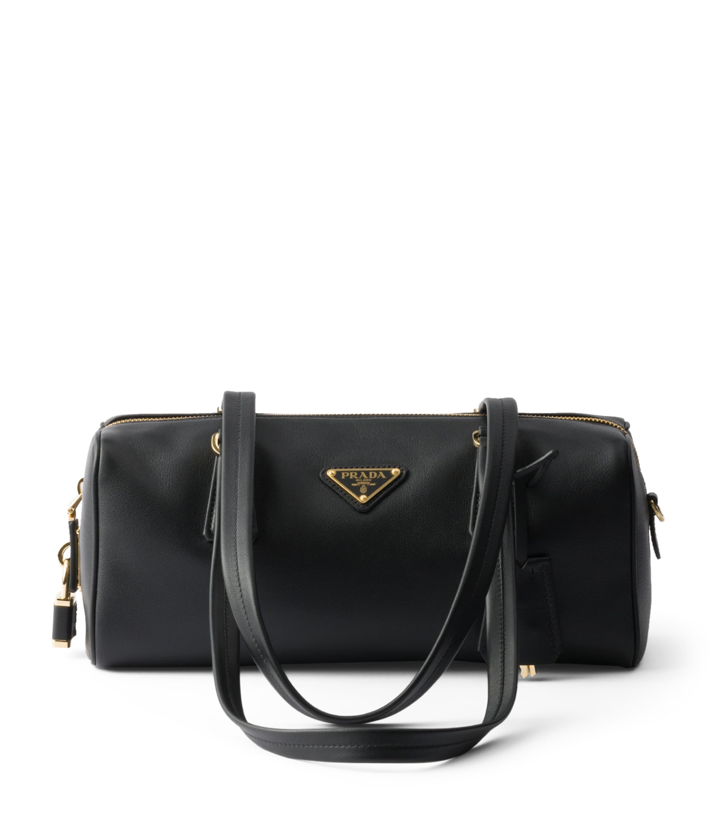 Medium Leather Top-Handle Bag