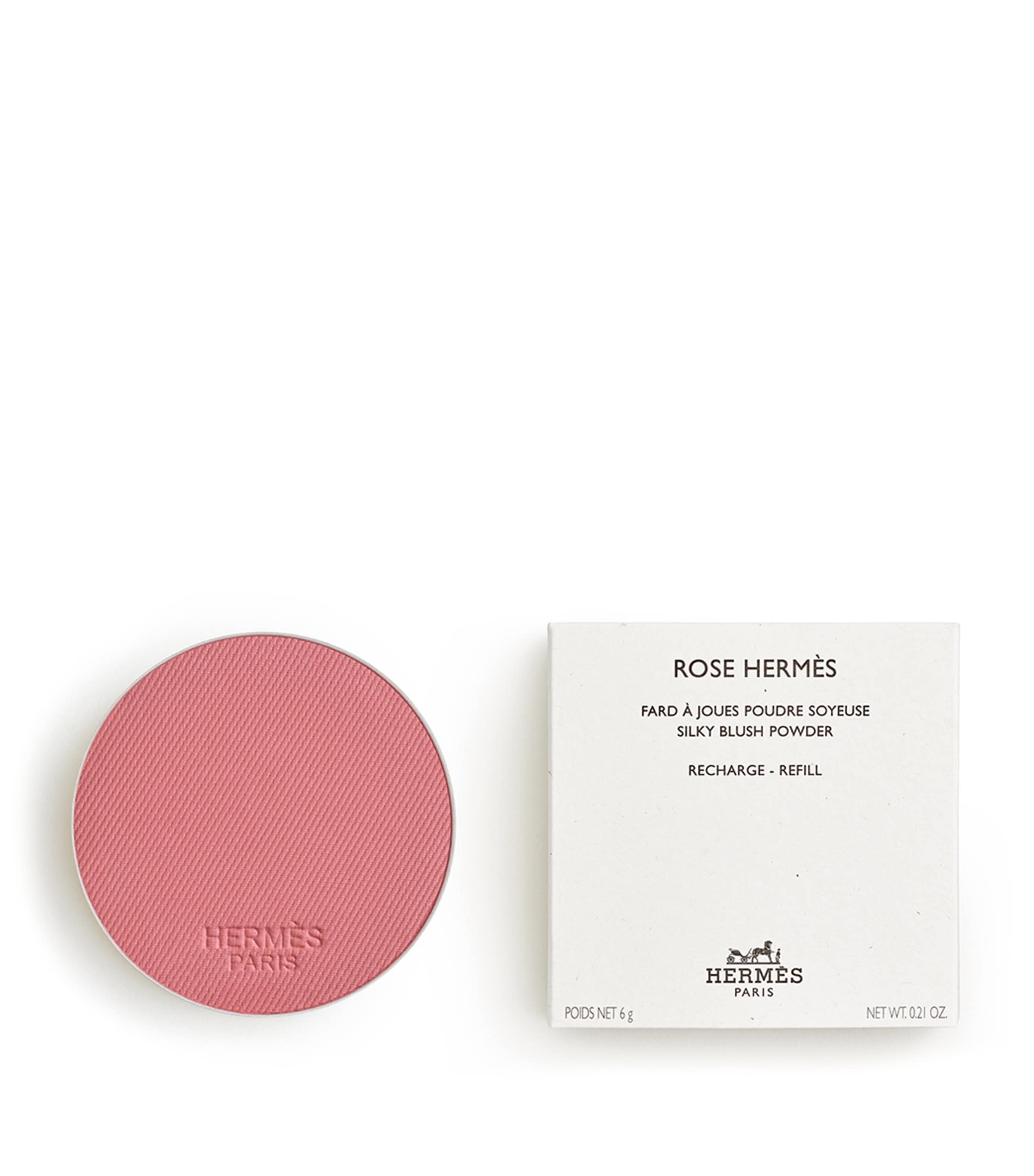 HERMÈS Rose Hermès Silky Blush Powder Refill Rose Nuit