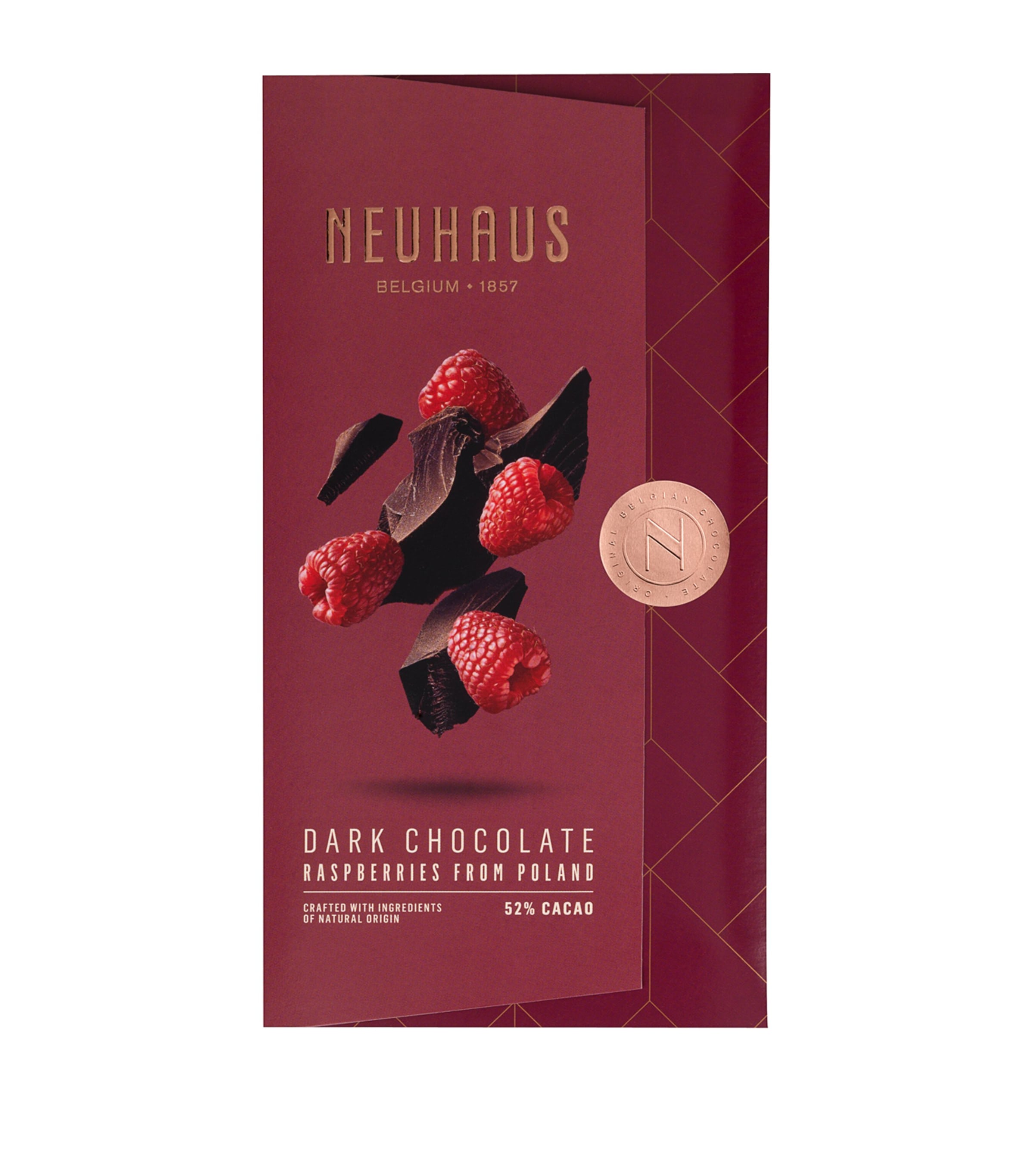 Raspberries and Dark Chocolate Bar (100g)