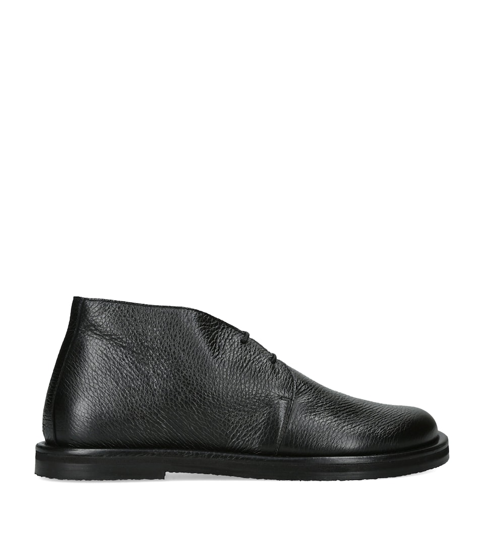 Studio Nicholson Deerskin Woodrow Boots Blk/other