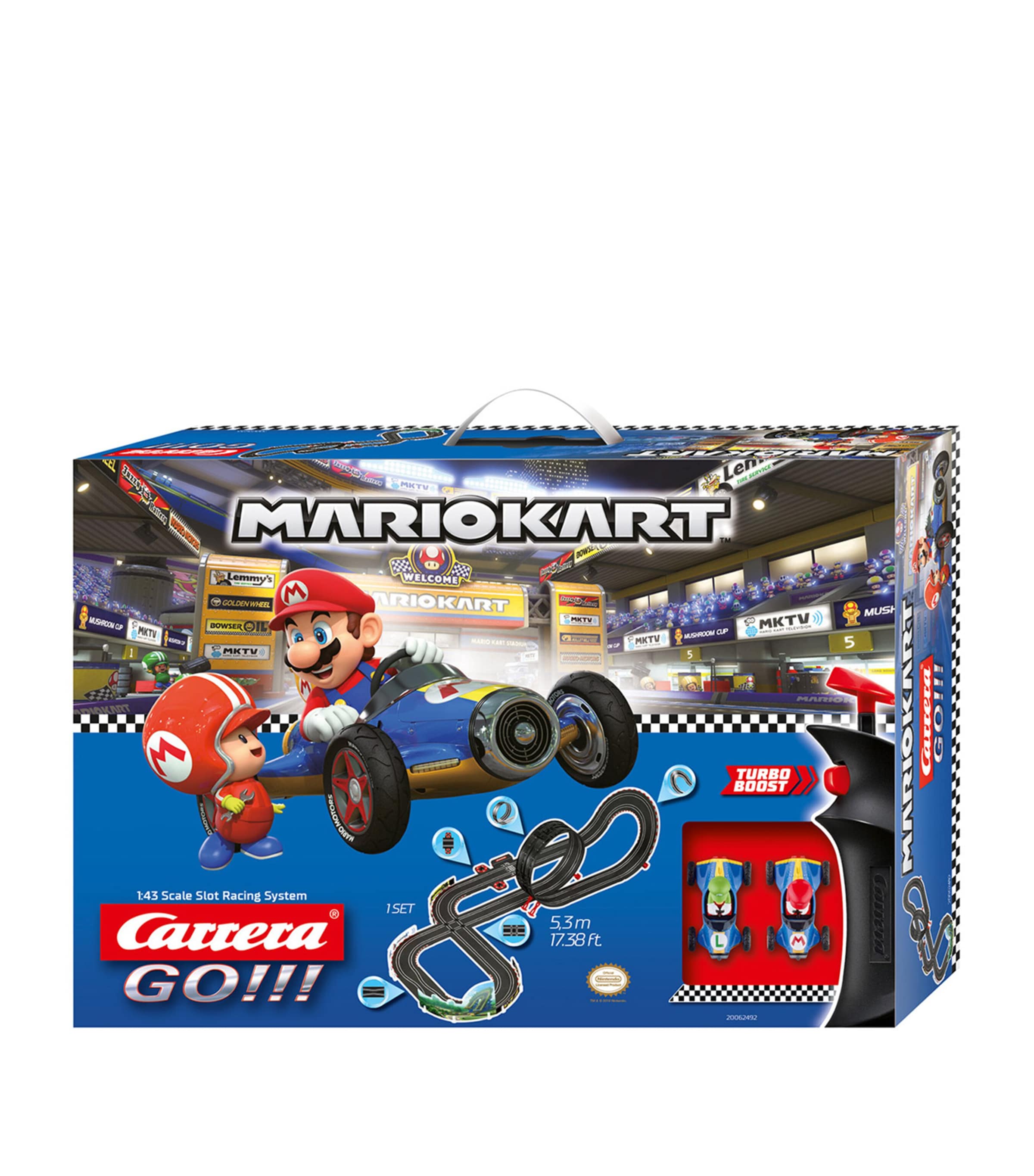 Mario Kart Mach 8 Slot Racing Set