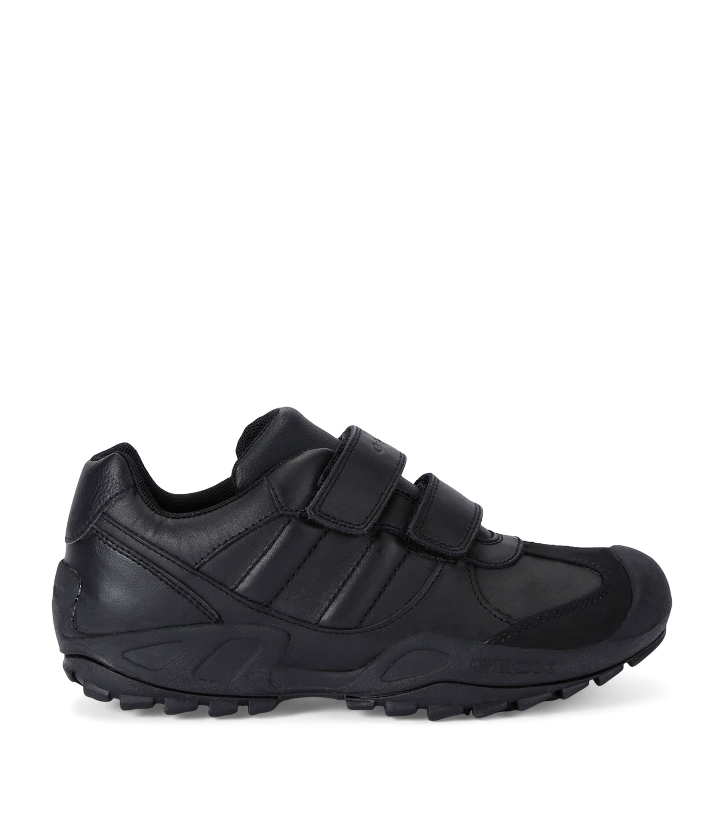 Geox Leather New Savage Sneakers Black