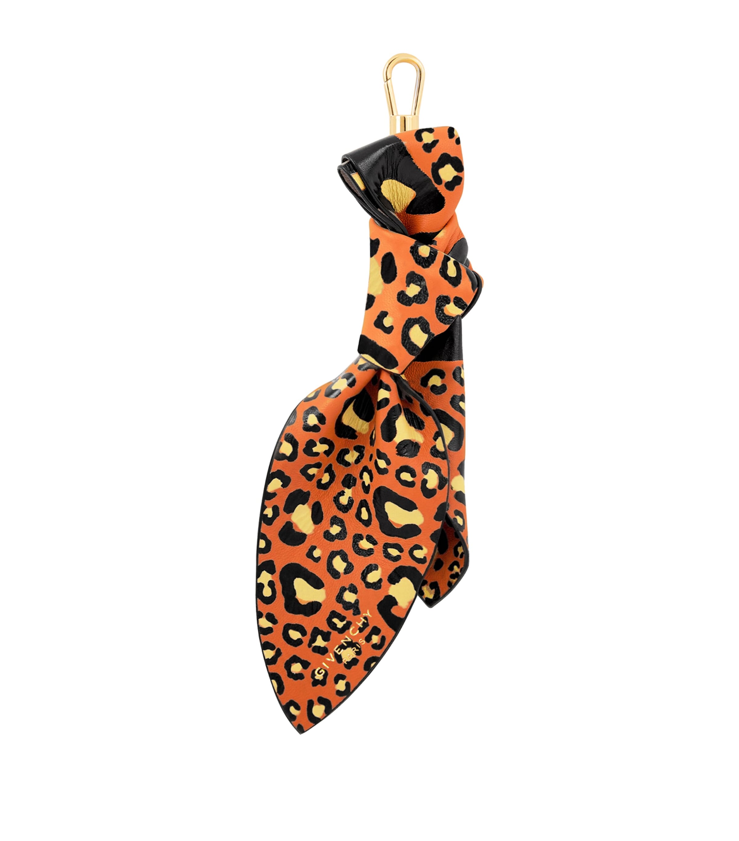 Givenchy Leather Leopard Bag Charm