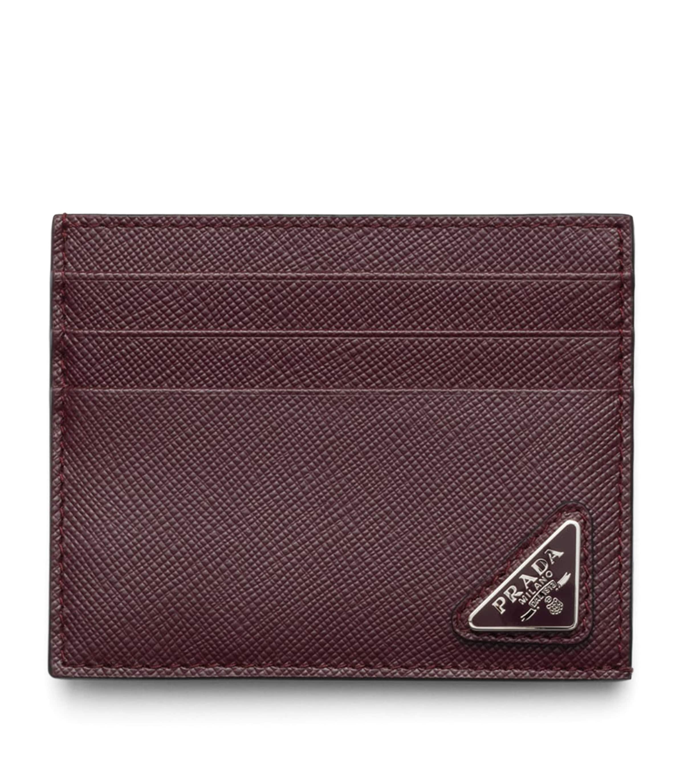 Saffiano Leather Card Holder