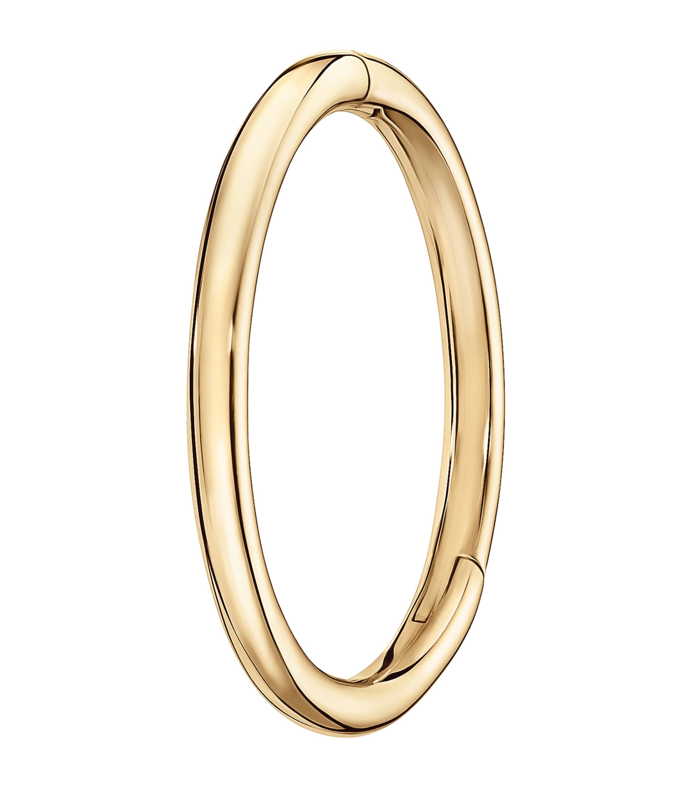 Gold Single Hoop Earring (9.5mm)