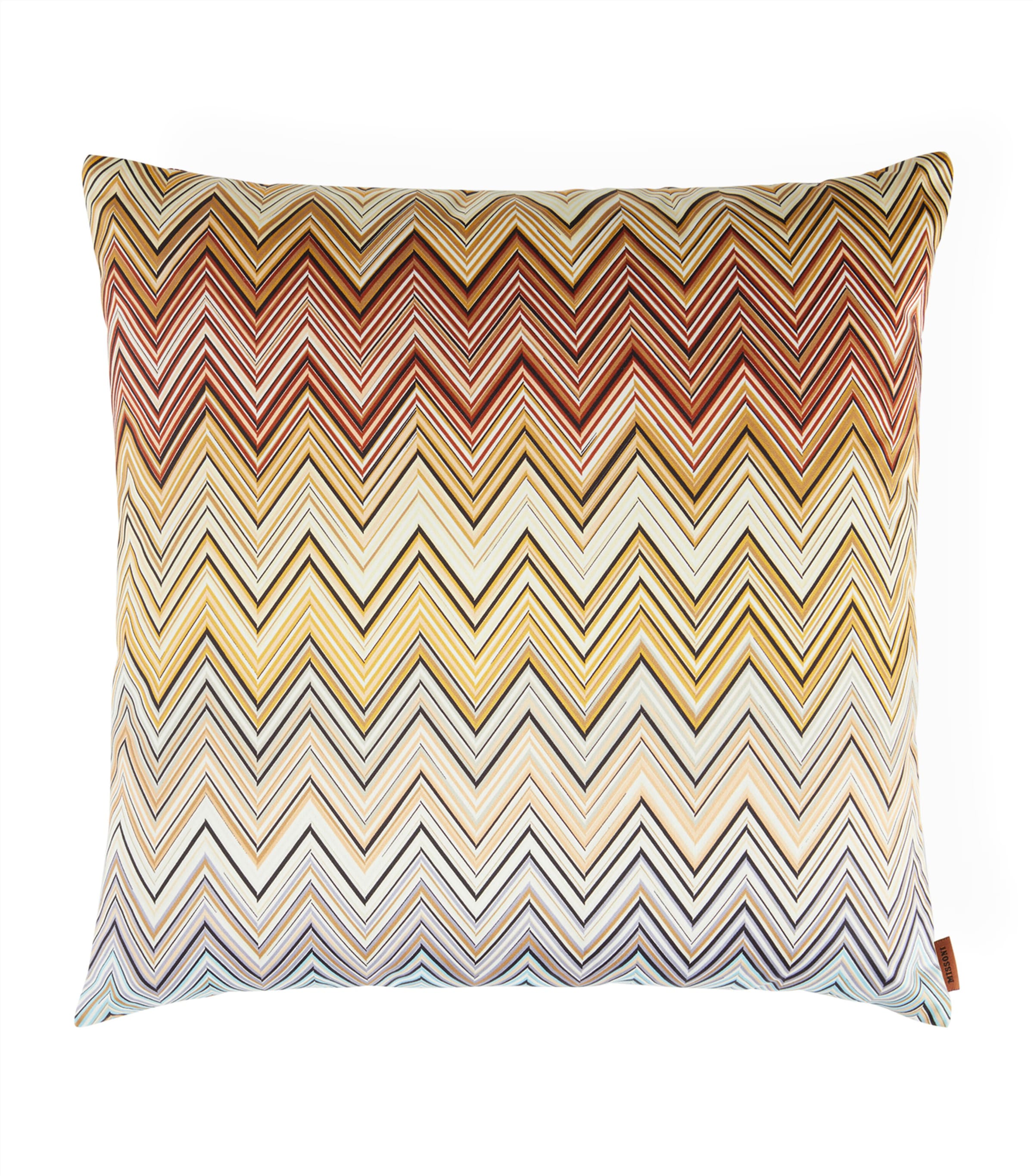 Cotton Zigzag Jarris Cushion (40cm x 40cm)