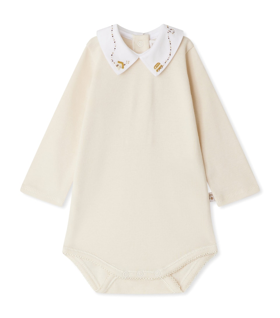 Organic Cotton Collared Bodysuit (1-24 Months)
