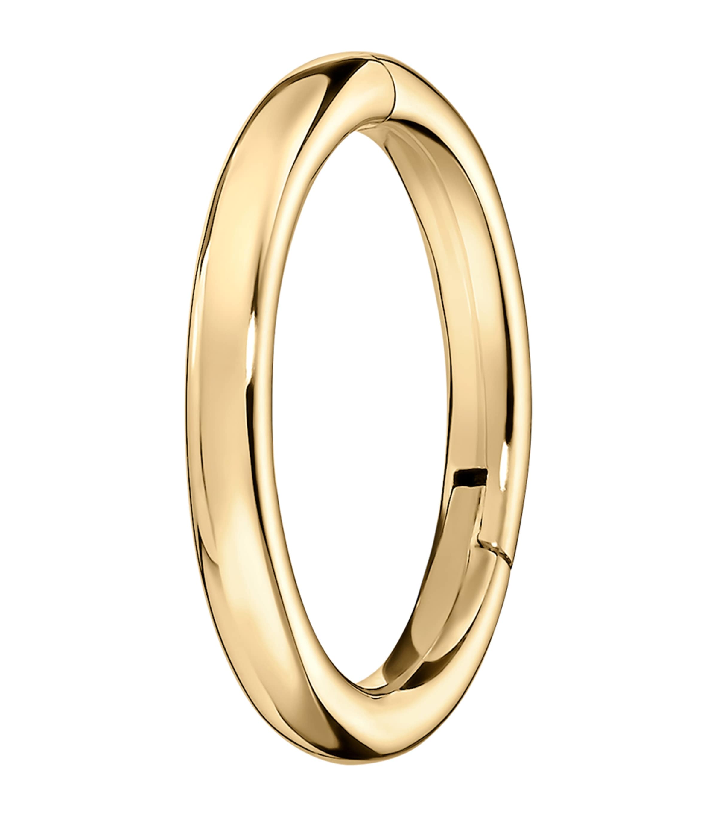 Gold Single Hoop Earring (6.5mm)
