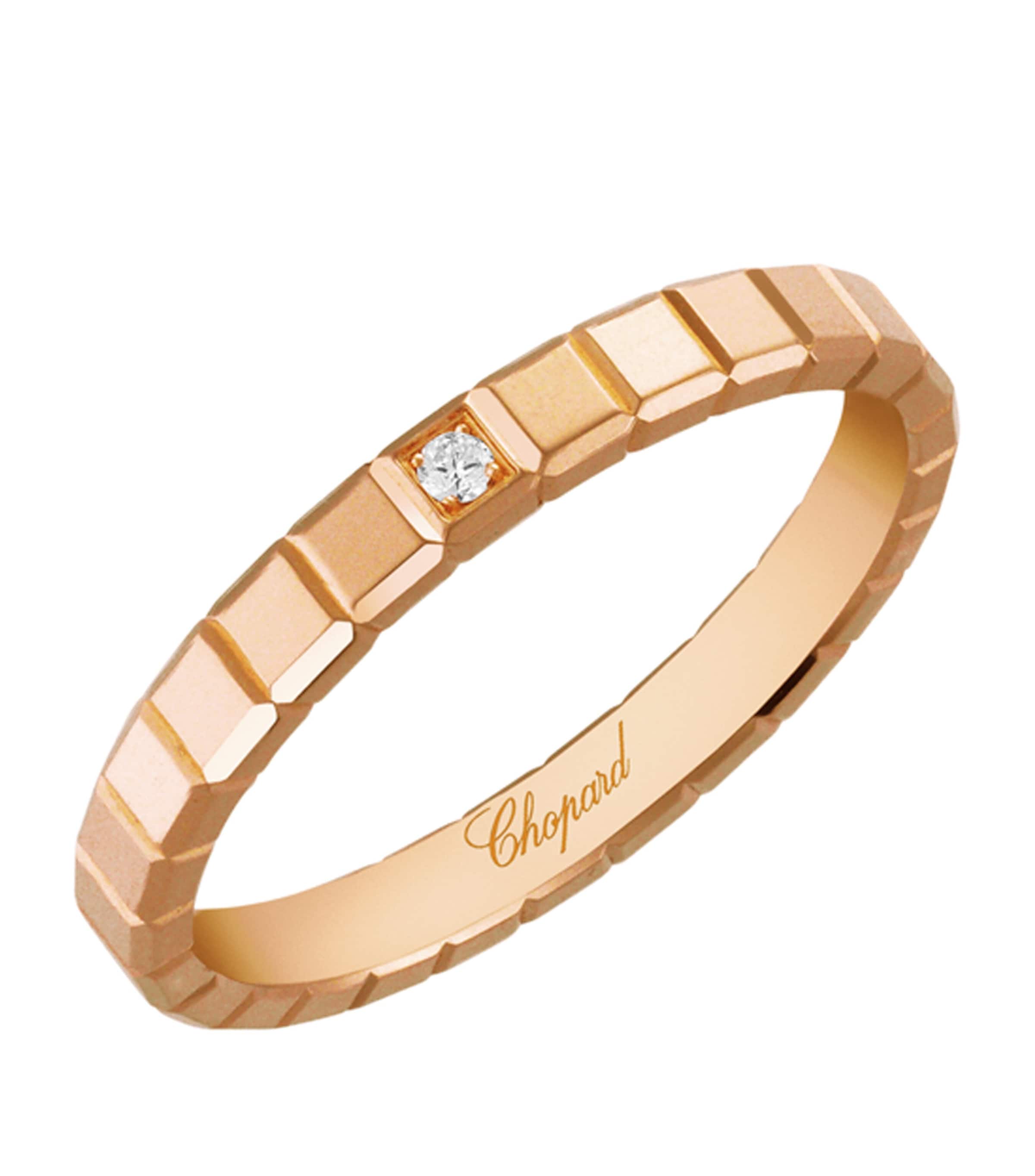 Yellow Gold and Diamond Ice Cube Ring