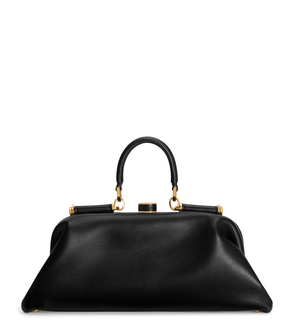 Dolce&Gabbana Leather Shoulder Bag Black