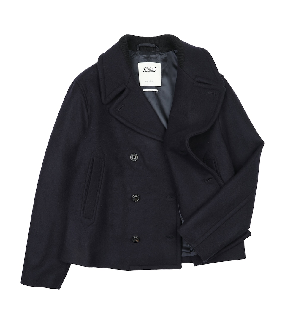 Virgin Wool Harold Peacoat