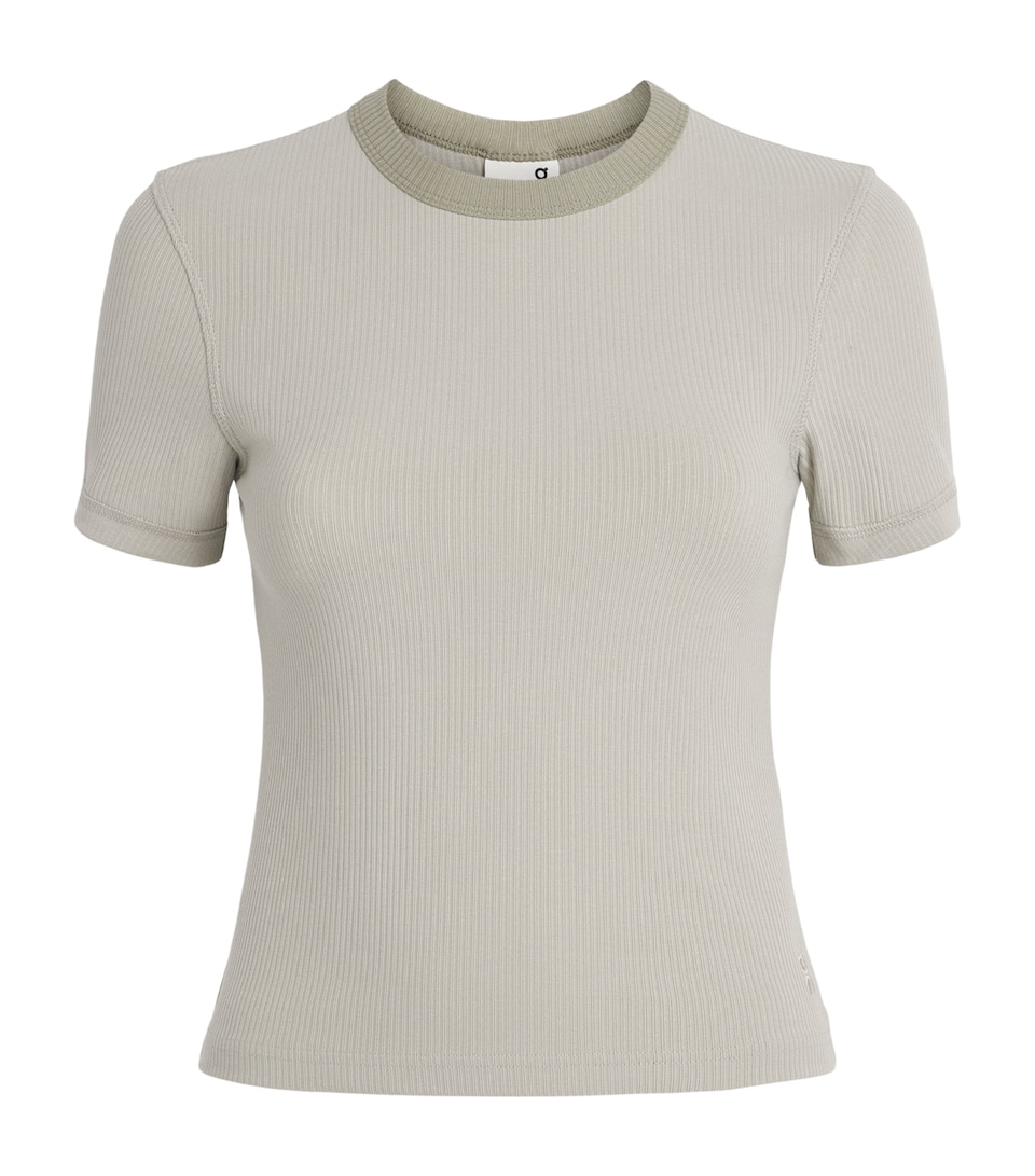 On Womens x Zendaya and Law Roach All-Day Ribbed T-Shirt Brume