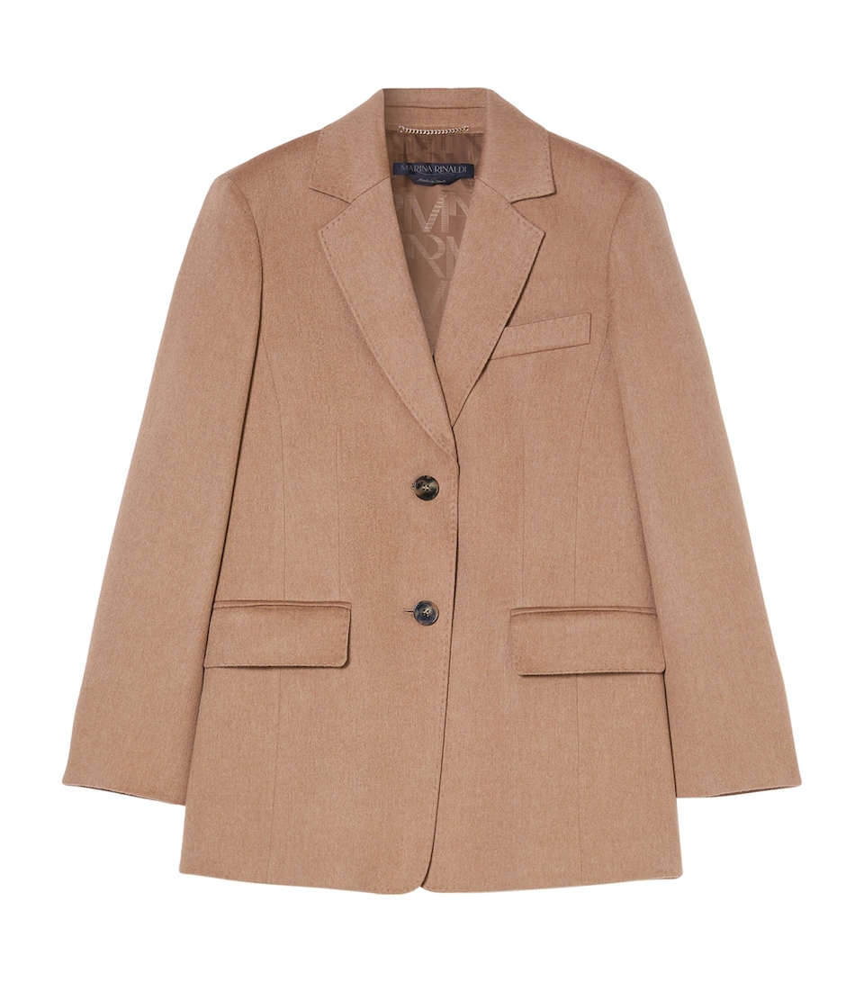 Camel Wool Blazer