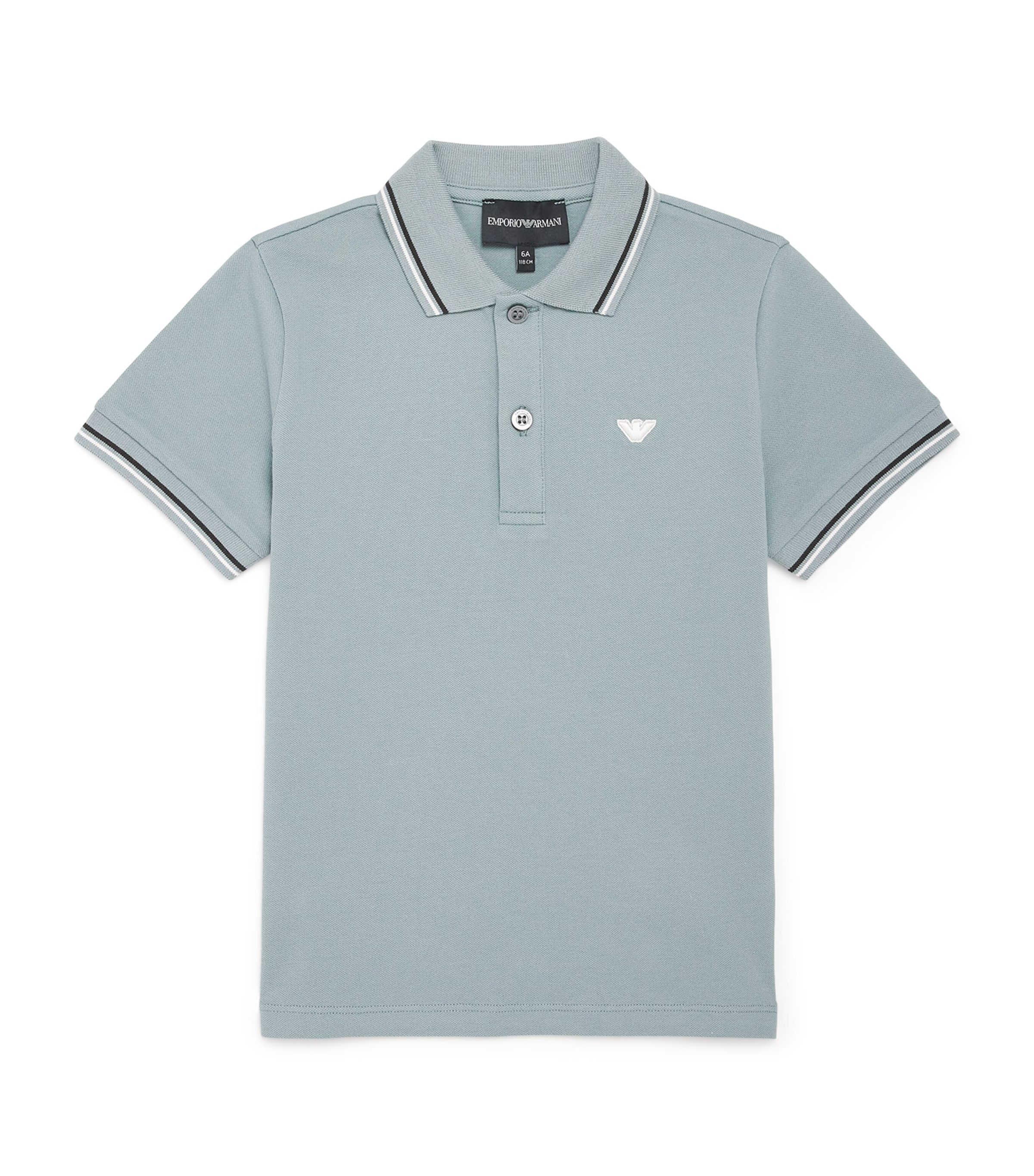 Stretch-Cotton Logo Polo Shirt (4-16 Years)