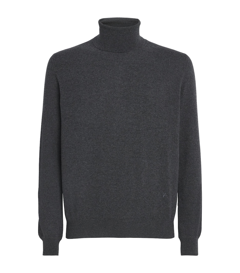 Isaia Mens Cashmere Rollneck Sweater