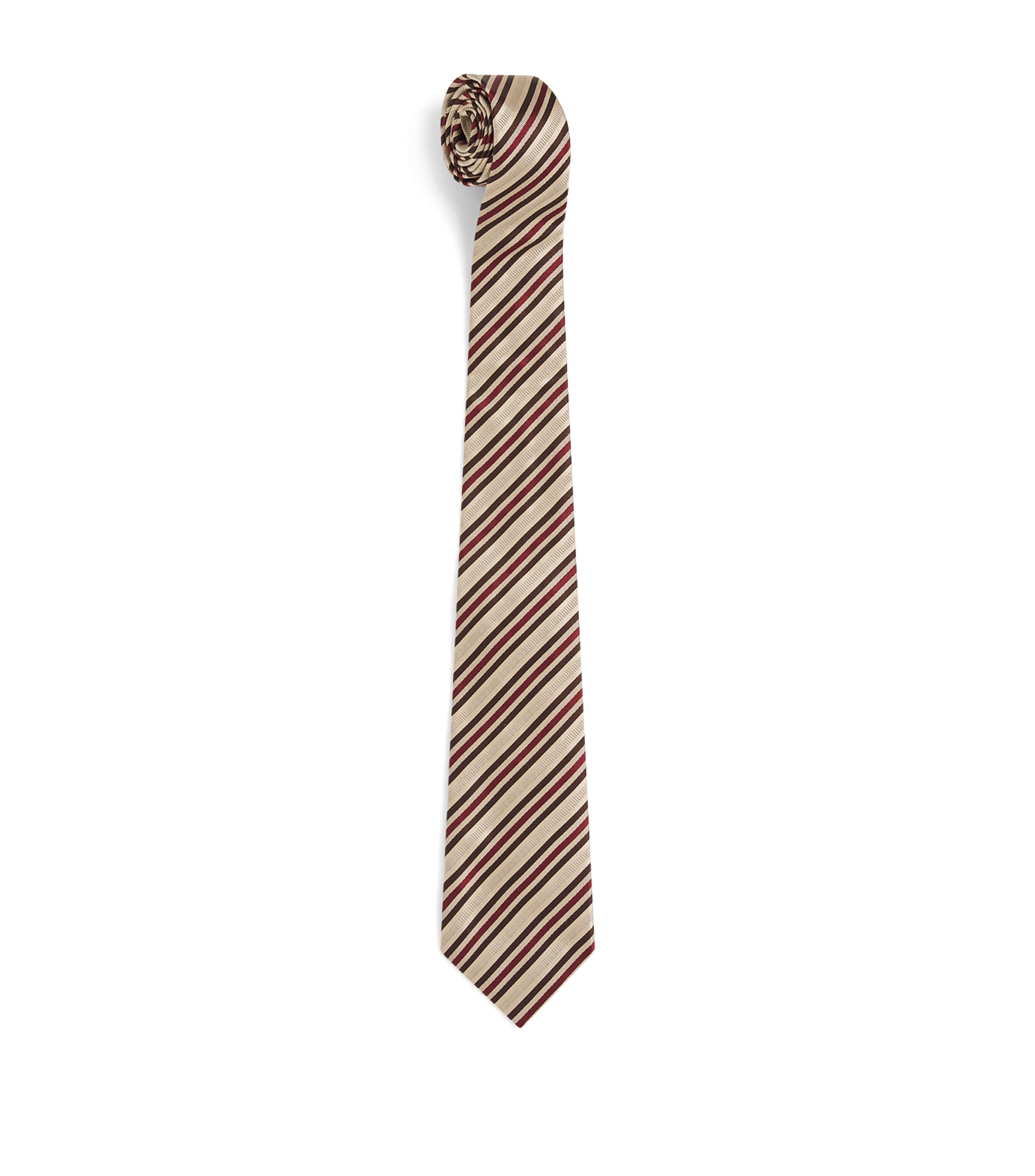 Purdey 1814 Dragoon Stripe Tie Khk