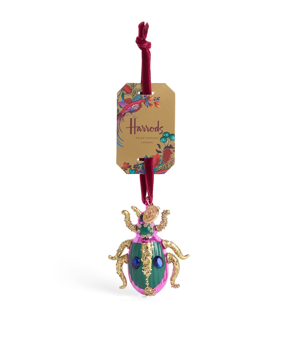 Glass Bug Ornament