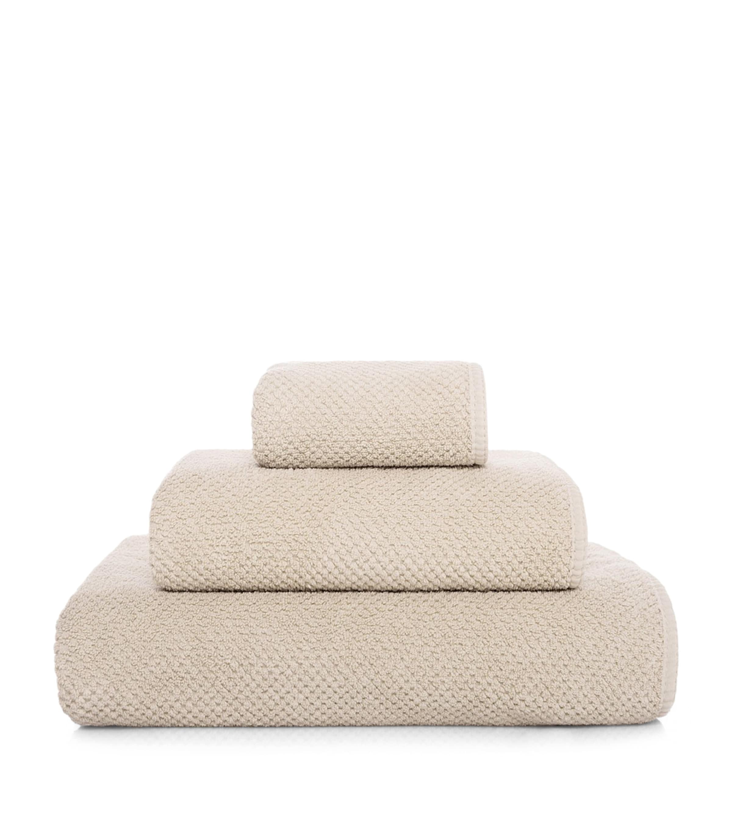 GRACCIOZA Bee Waffle Bath Sheet (100cm x 150cm) Fog