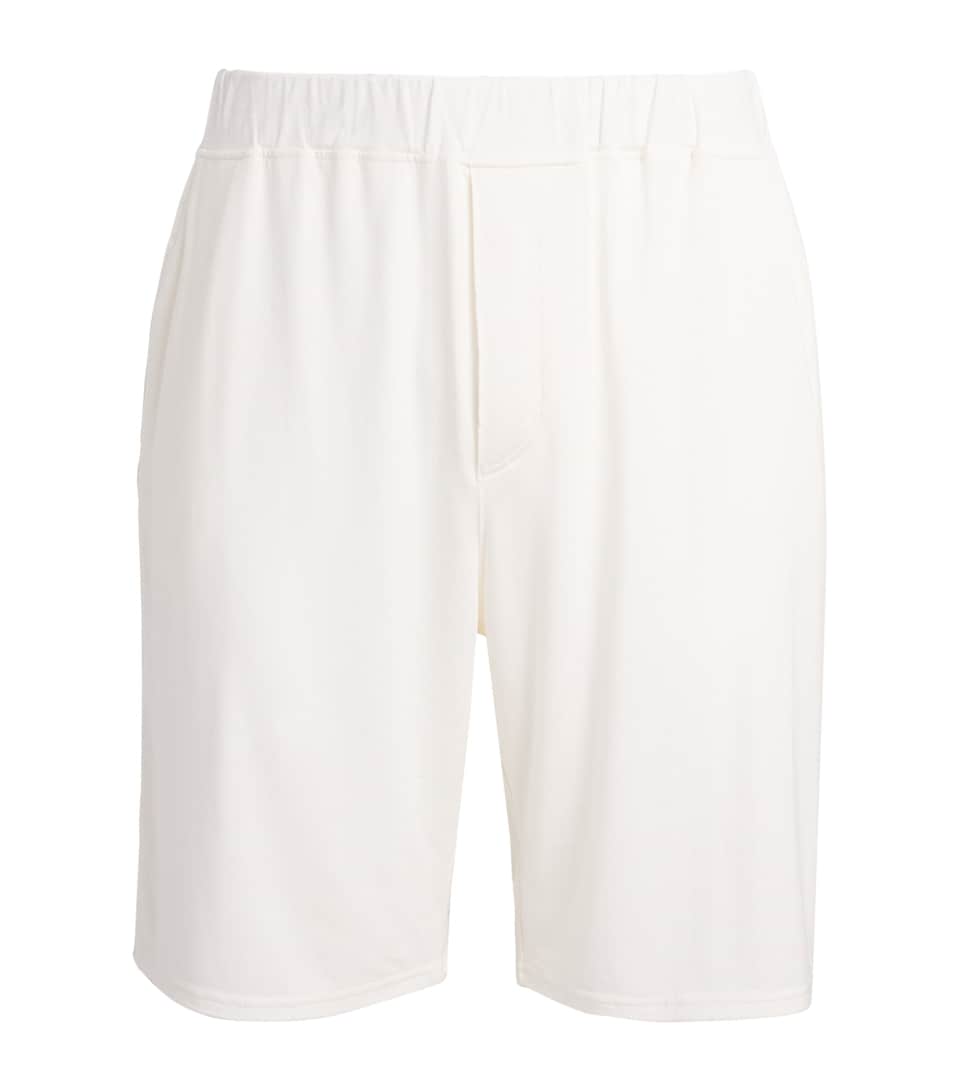 Homebody Mens Stretch-Modal Pyjama Shorts Calico