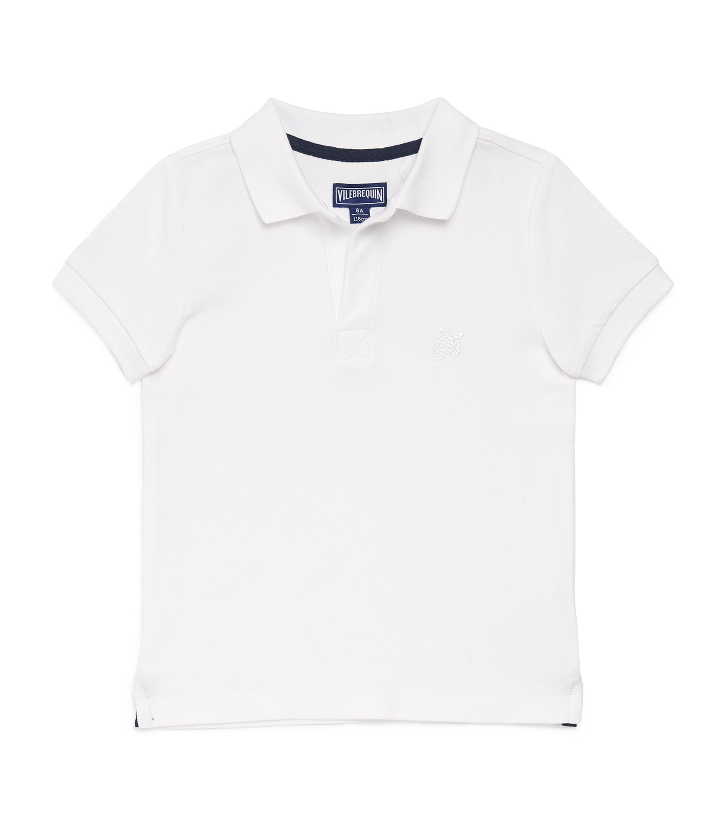 Cotton Embroidered Polo Shirt (2-14 Years)