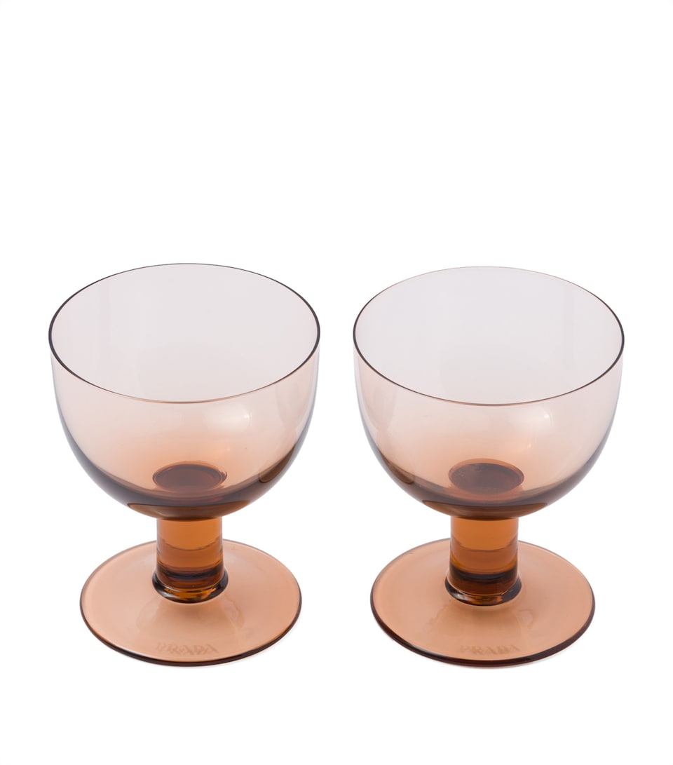 Prada Plinth Water Glasses (Set of 2)