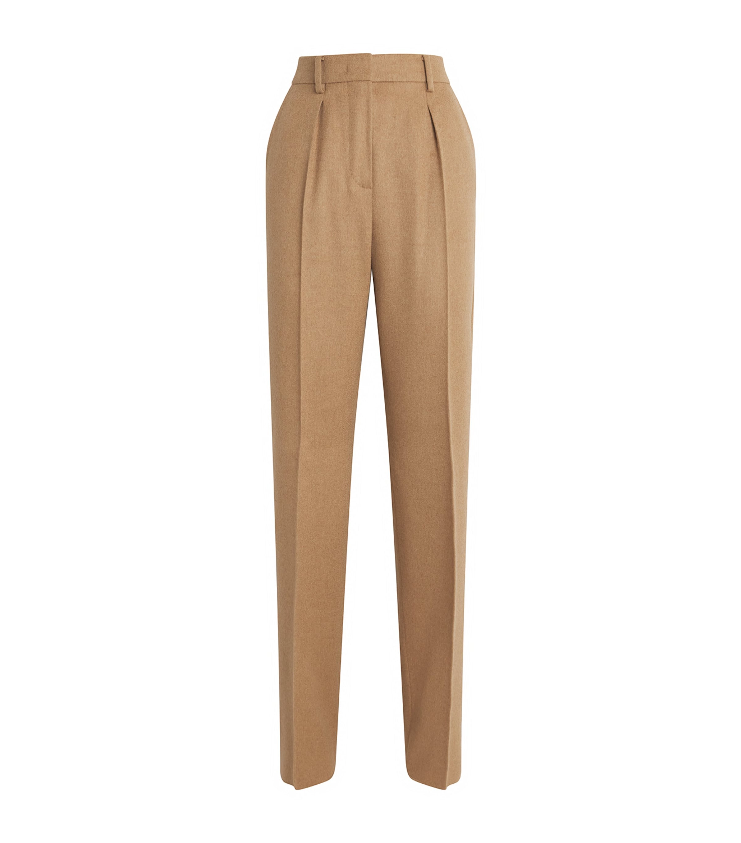 Camelhair Sartoriale Wide-Leg Trousers