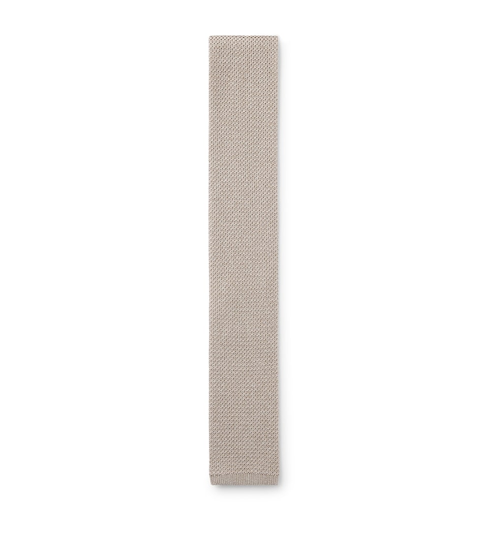 Silk-Blend Jacquard Tie