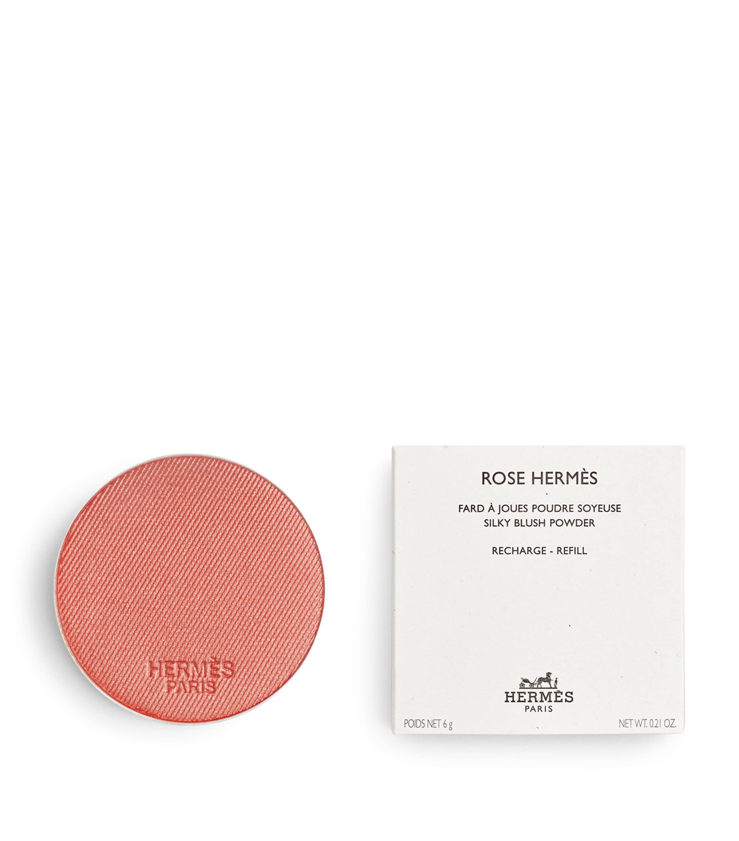 HERMÈS Rose Hermès Silky Blush Powder - 58 Rose Cuivre Refill Rose Cuivre
