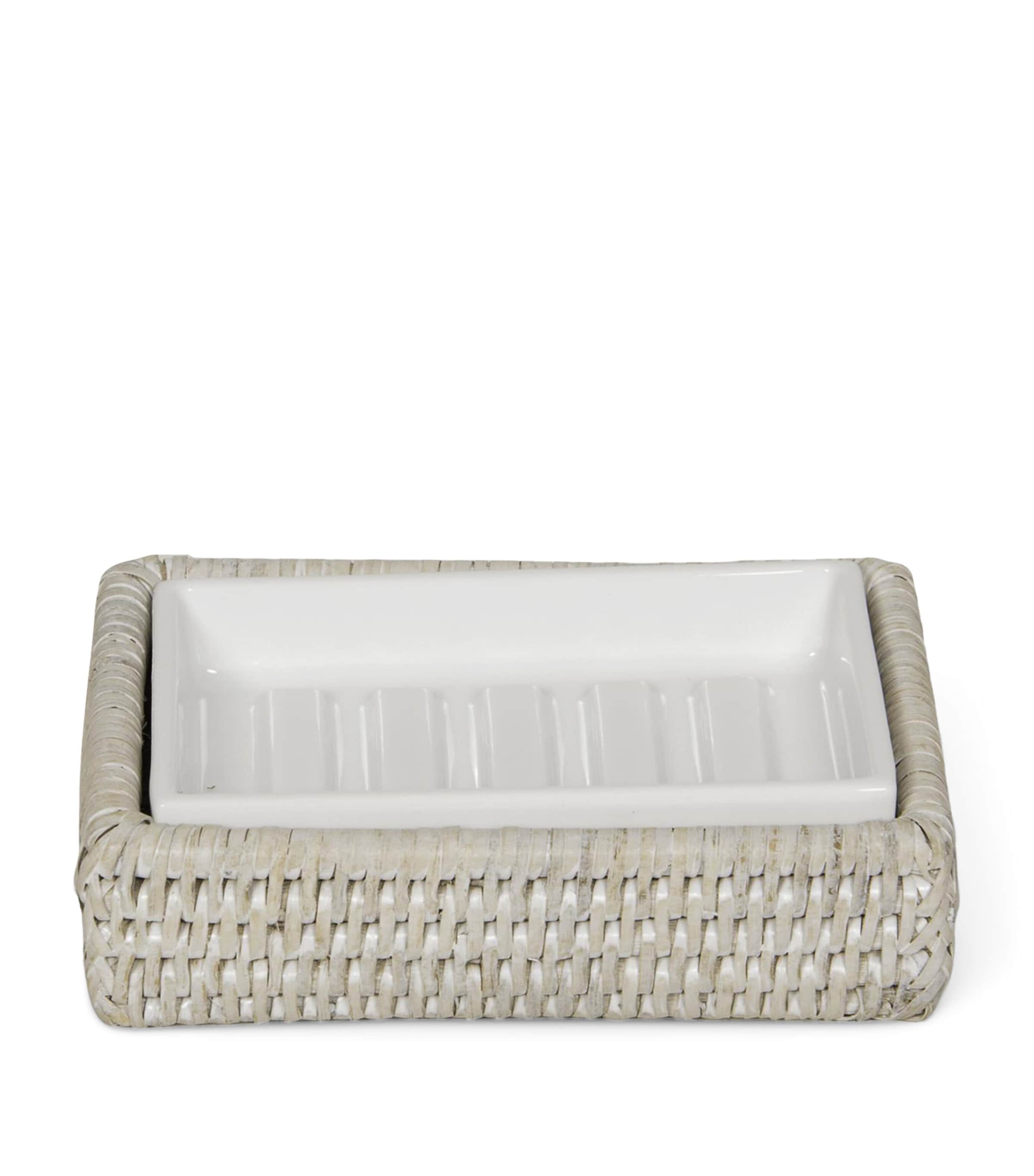 Decor Walther Rattan Basket Soap Dish (13.5cm) Rattan Light