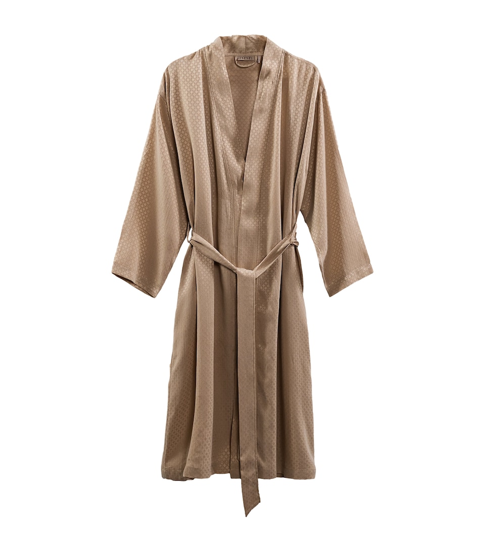 Hamam Cotton Astra Jacquard Robe Vapour