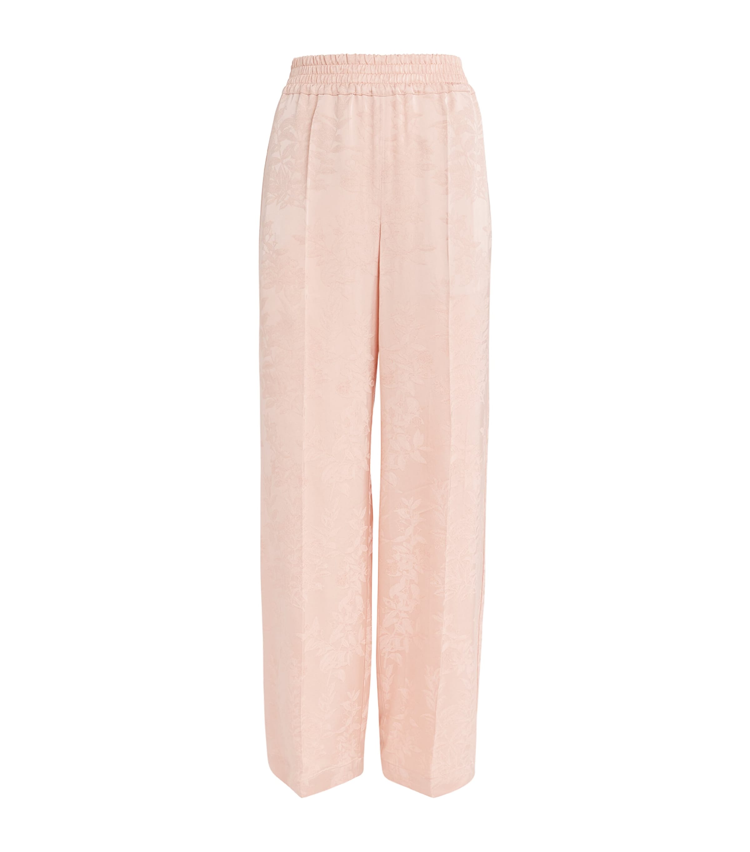 Satin Jacquard Trousers