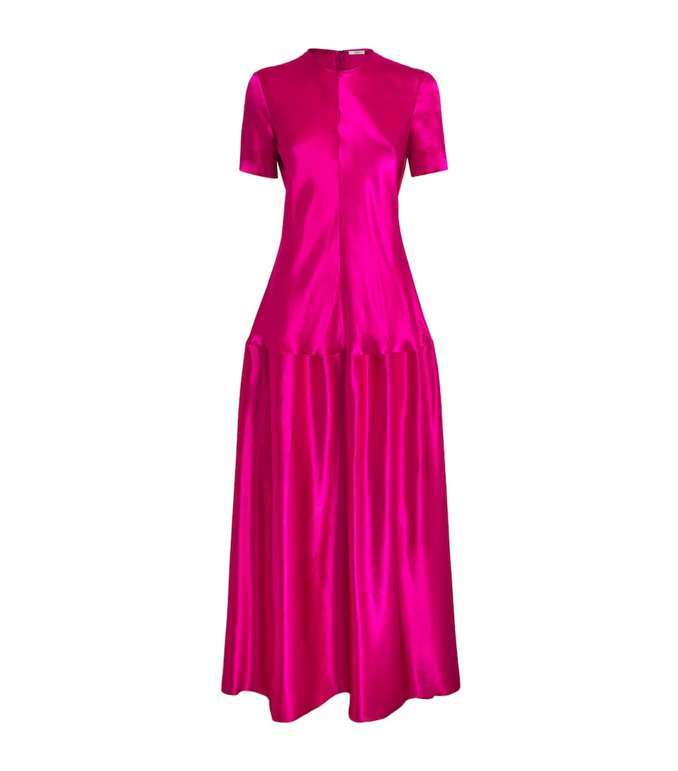 Satin Clodia Maxi Dress