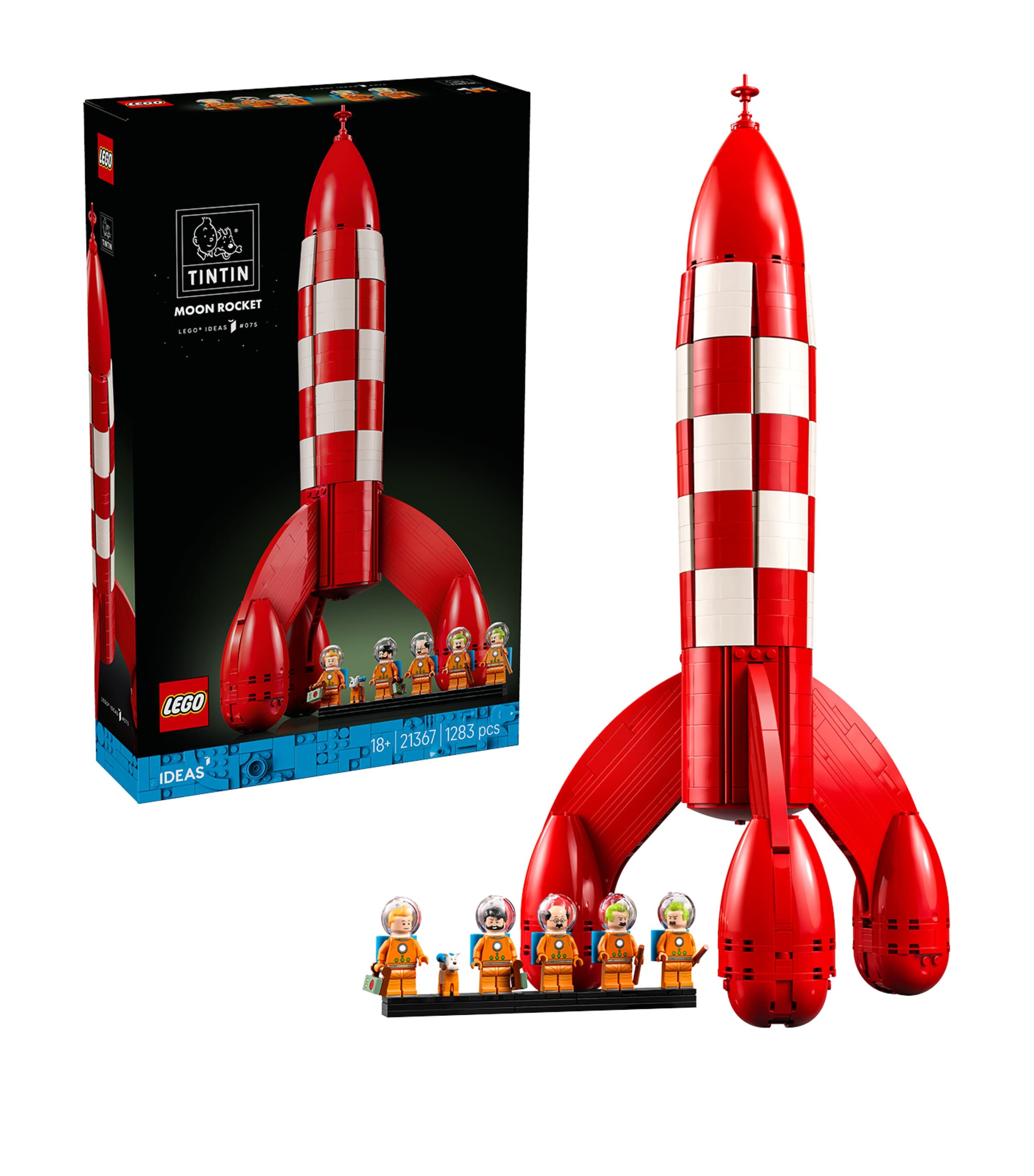 Lego LEGO Ideas Tintin Moon Rocket Model Kit 21367