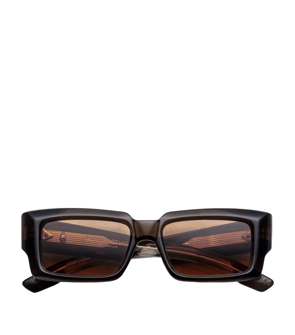 Jacques Marie Mage Quant Rectangle Sunglasses London